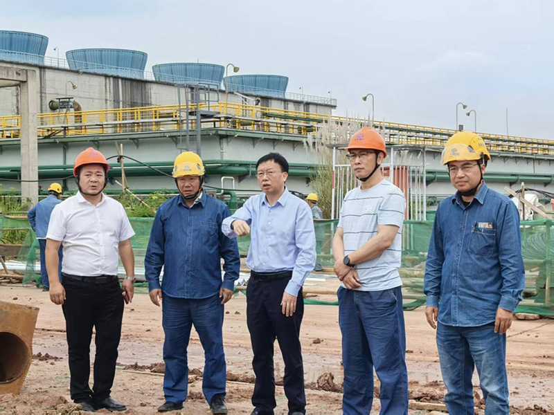 傅利才、郭春建到化工園區項目現場開展節前安全檢查(圖2)