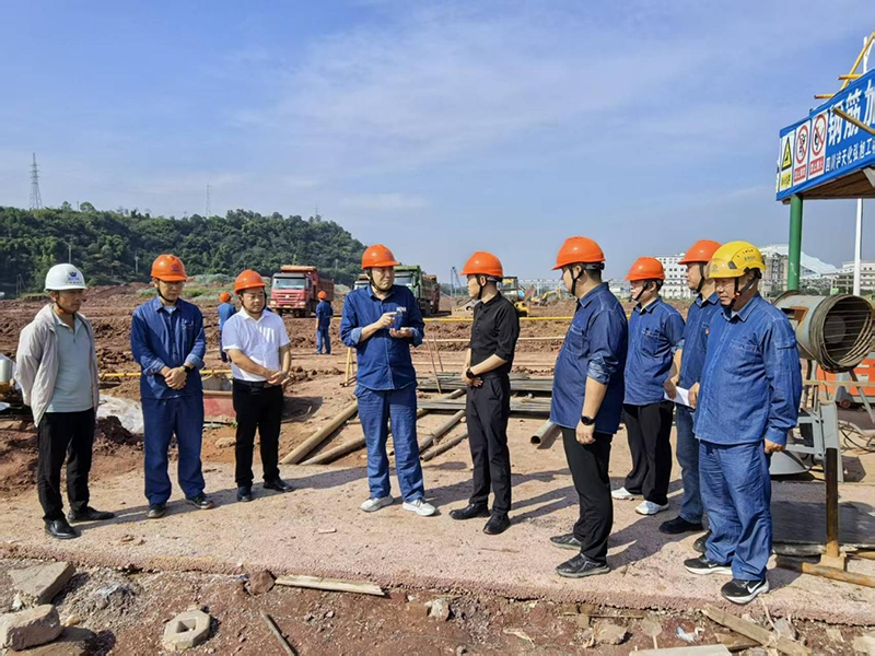 傅利才、郭春建到化工園區項目現場開展節前安全檢查(圖3)