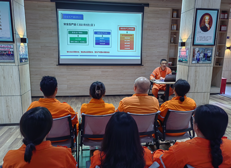 弘旭公司開展安全生產月專題培訓