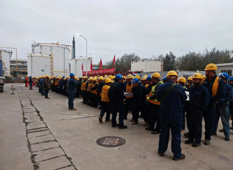 最大晨會！弘旭公司和寧大修項目部組織安全晨會